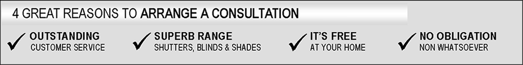 Reasons of Consultation - Blinds, Shutters, Shades, Florida